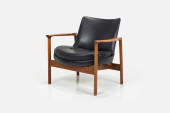 IB KOFOD LARSEN, LOUNGE CHAIR<