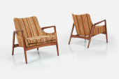 IB KOFOD LARSEN, LOUNGE CHAIRS