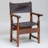 IBERIAN CARVED WALNUT AND EMBO
