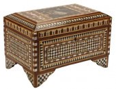 IBERIAN INLAID TABLE CASKETIbe