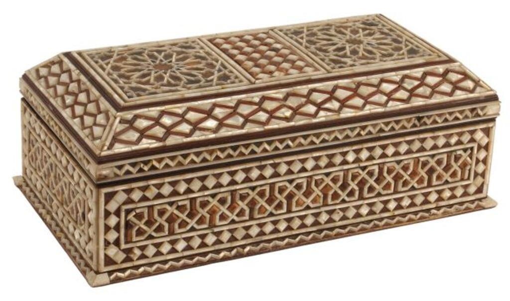 IBERIAN RELIEF INLAID DESK