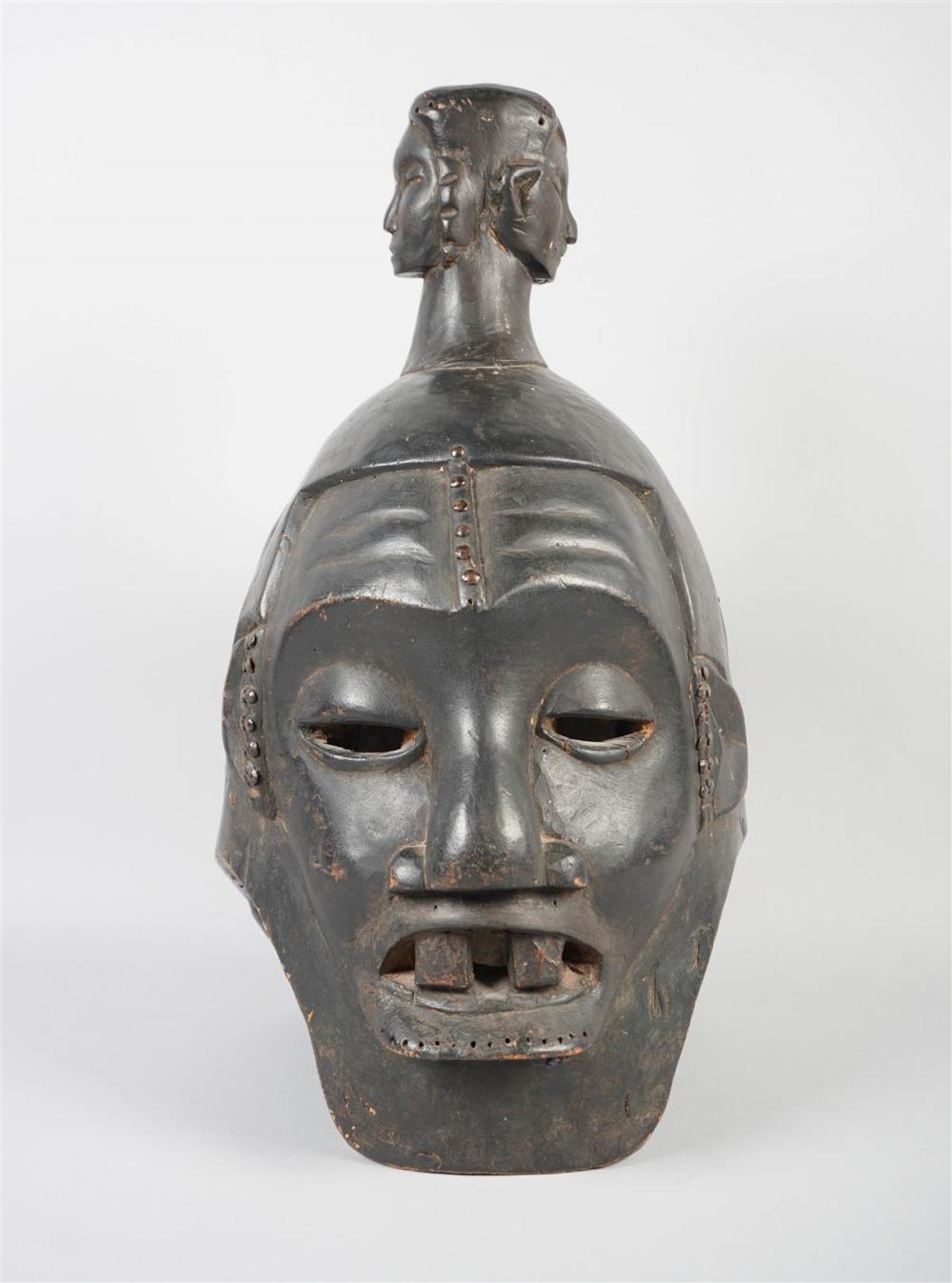 IBIBIO PEOPLES JANUS MASK,
