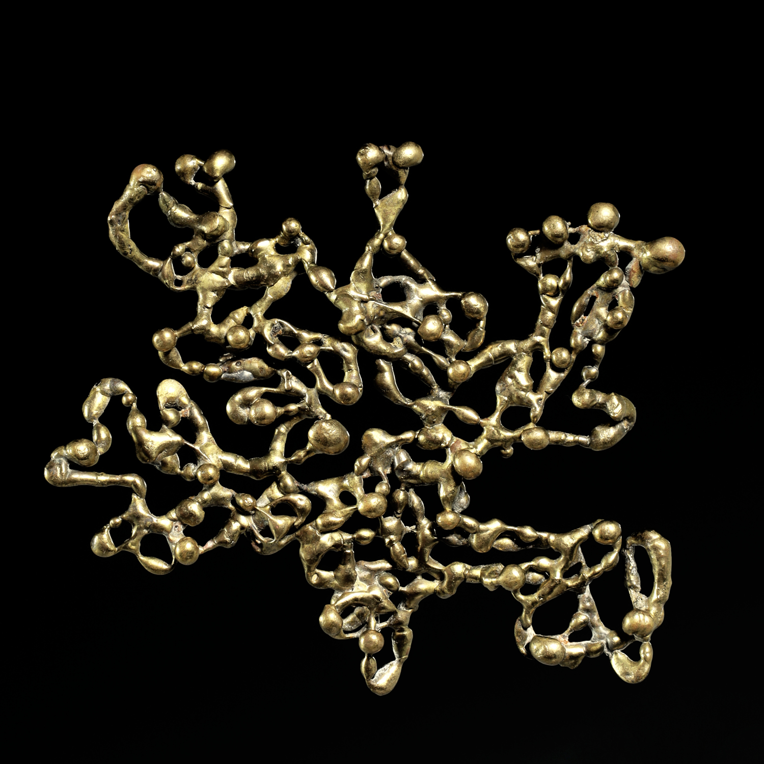 IBRAM LASSAW (ATTRIB.), GILT BRONZE
