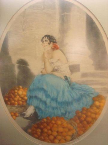 ICART, Louis. Color Etching