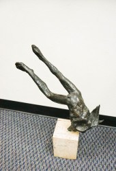 ICARUS FALLING, BRONZE SCULPTU