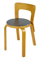ICF BLONDE WOOD STOOLwith ICF