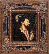 IDA CALZOLARI "MAN WITH CARNAT