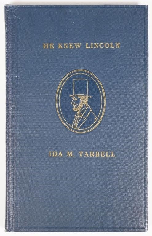 IDA TARBELL SIGNED 1ST ED, HE