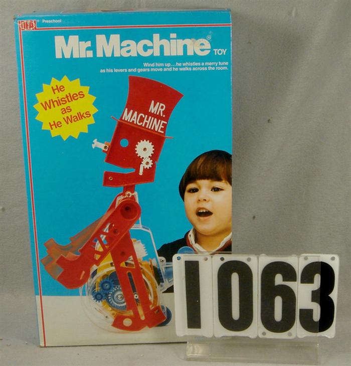 Ideal 1987 Mr. Machine Toy, mint in