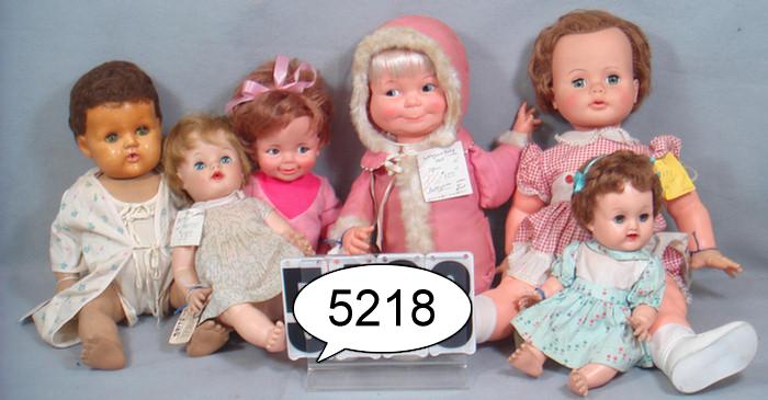 Ideal Doll lot, 18" size Tiny Tears