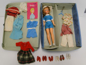 IDEAL TAMMY DOLL, CASE AND CLO