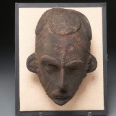 IDOMA PEOPLES, CARVED MASK, EX