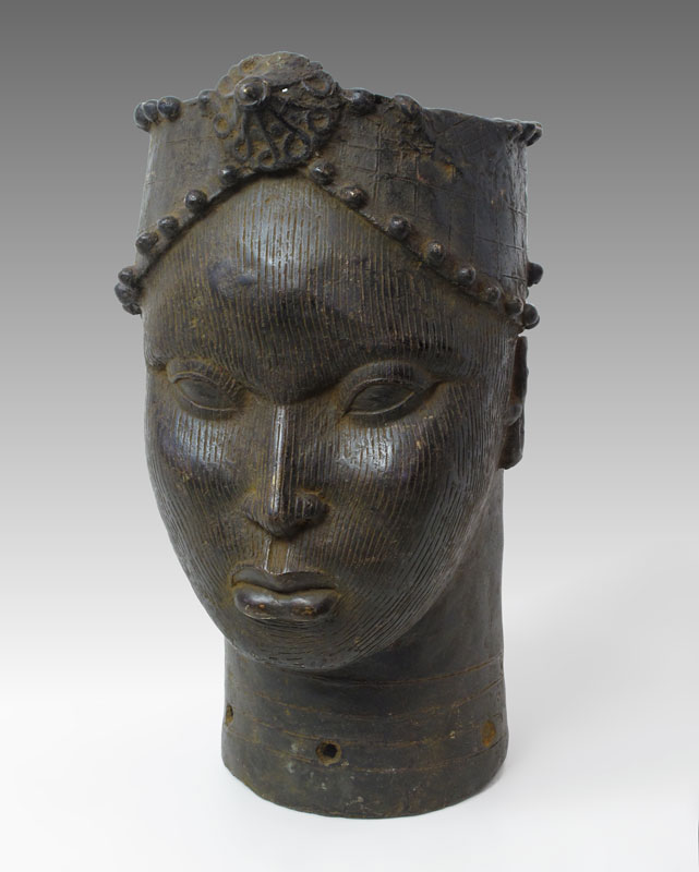 IFE AFRICAN BRONZE BUST