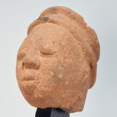 IFE CULTURE, RARE TERRACOTTA H