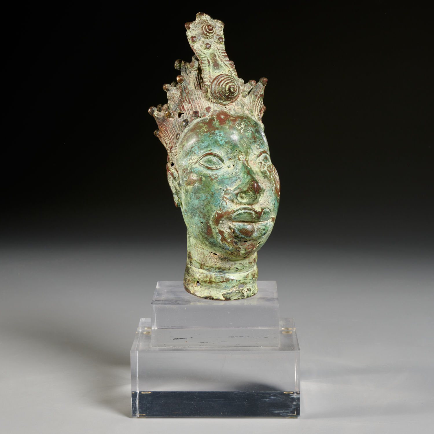 IFE CULTURE STYLE BRONZE BUST