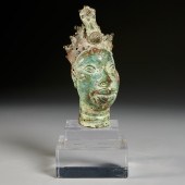 IFE CULTURE STYLE BRONZE BUST