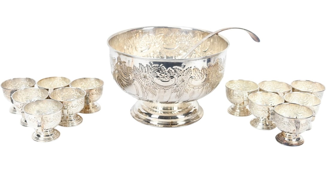 IFS ENGLAND SILVER PLATE PUNCH