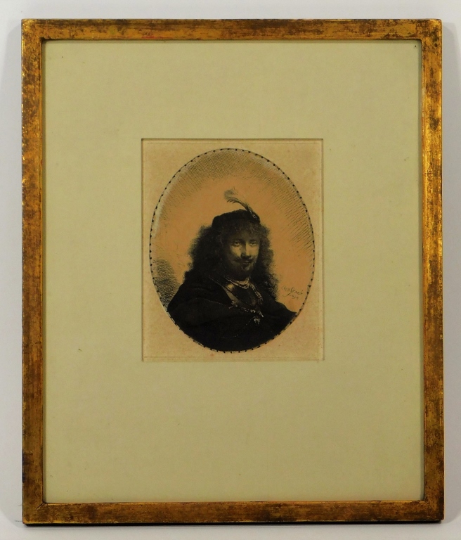 IGNACE DE CLAUSSIN REMBRANDT SELF
