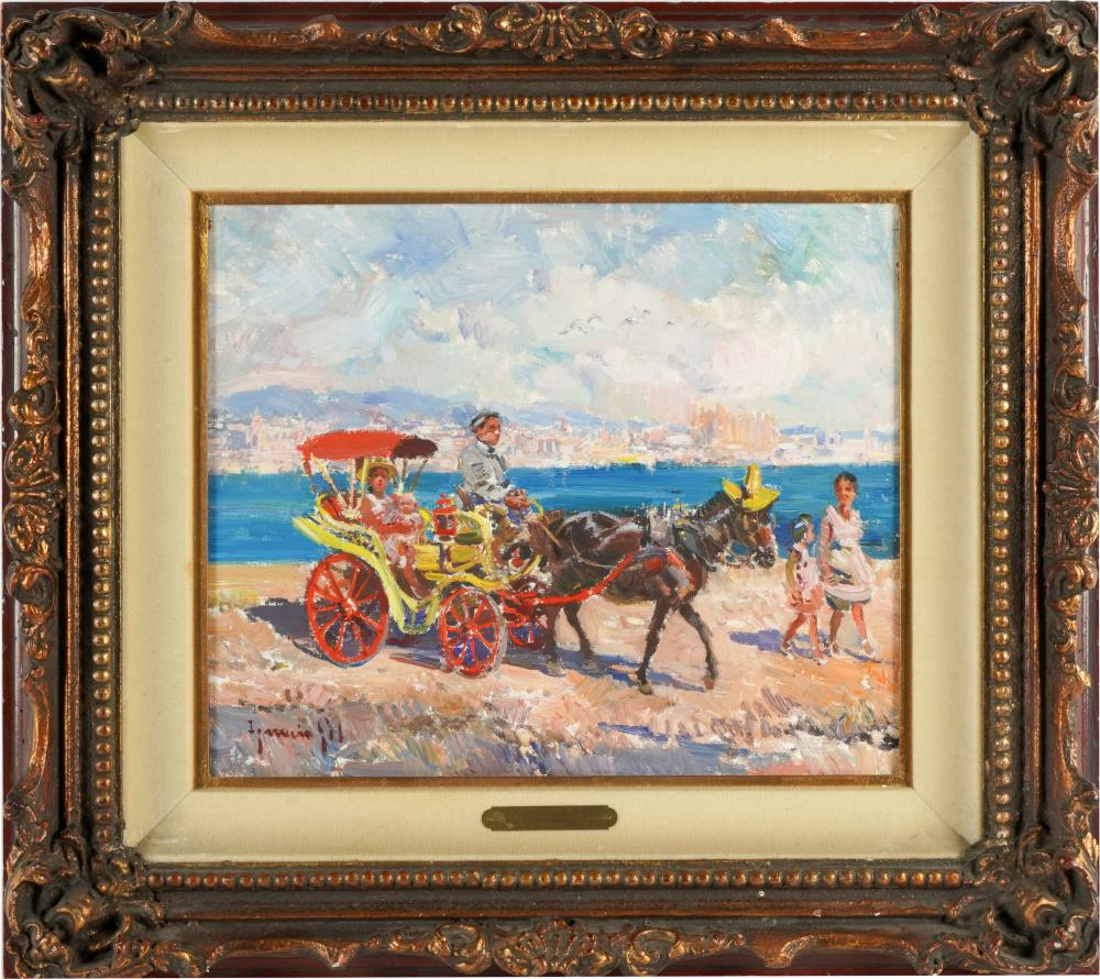 IGNACIO GIL: TRAVELINGoil on