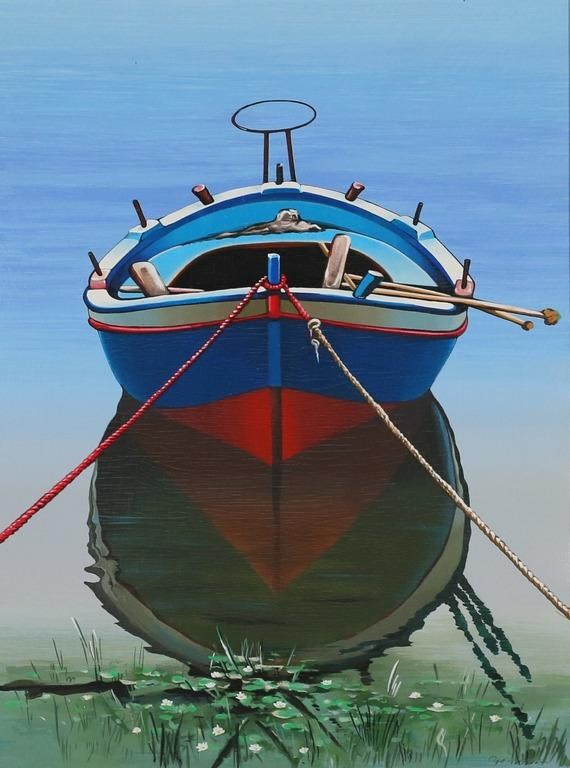 IGOR MEDVEDEV SERIGRAPH ON CANVAS