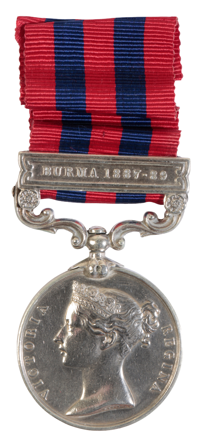 IGS BURMA 1887 - 89 TO SEPOY