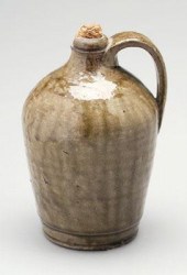 I.H. Craven stoneware jug, run