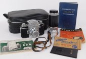 IHAGEE EXA SLR CAMERA WITH 2 L