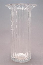 IIHALA FINLAND, GLASS VASE BY