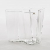 Iittala 'Savoy' Glass Vase,  A