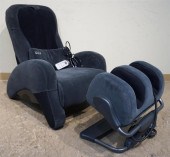 IJOY BLUE UPHOLSTERED RECLINER
