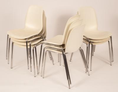 Ikea, A set of ten white stacking
