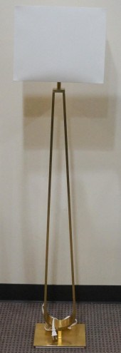 IKEA BRASS FLOOR LAMP, H: 58 3