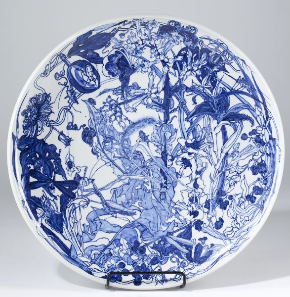 Ikuta Susumu (NC b. 1934) Porcelain
