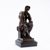 IL PENEROSO BRONZE SCULPTURE,