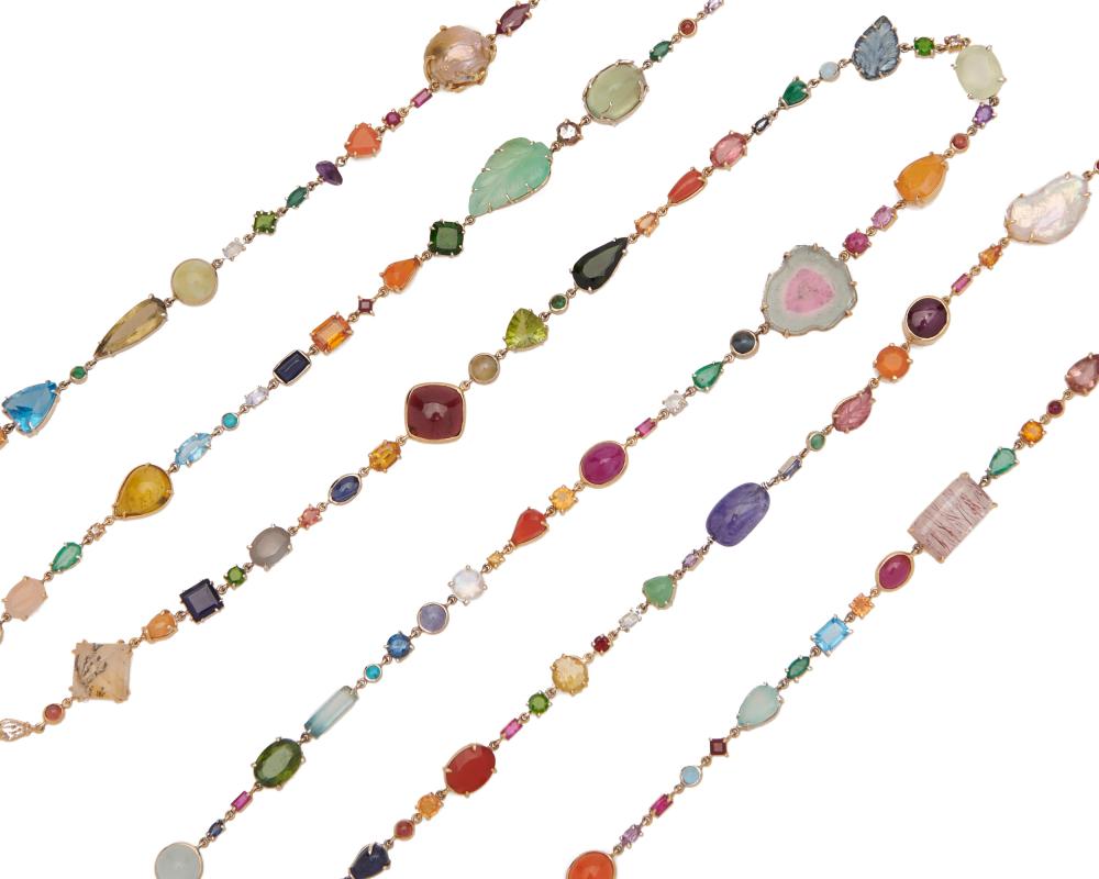 ILENE NEUWIRTH 18K GOLD AND