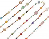 ILENE NEUWIRTH 18K GOLD AND GE