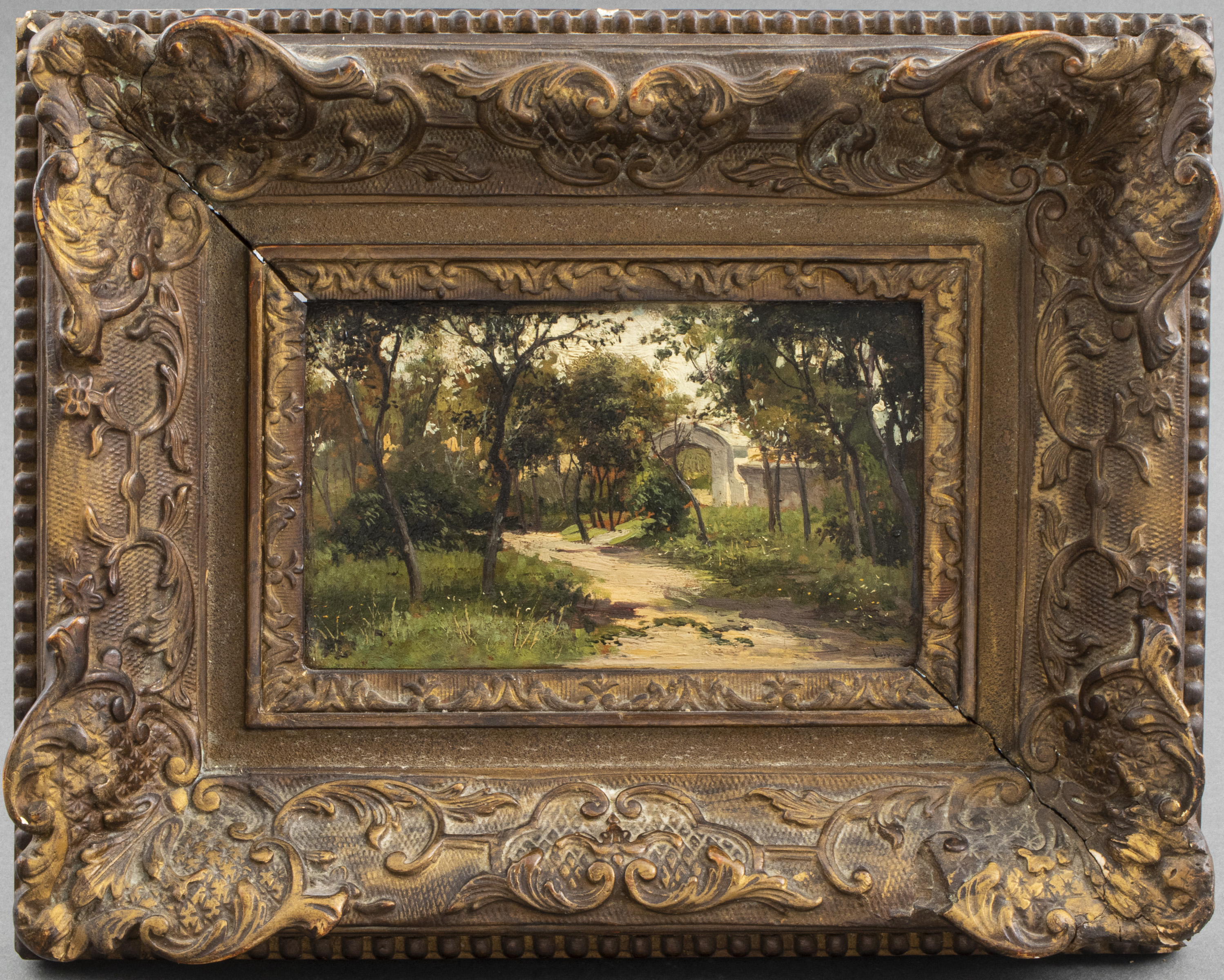 ILLEGIBLY SIGNED BARBIZON SCHOOL