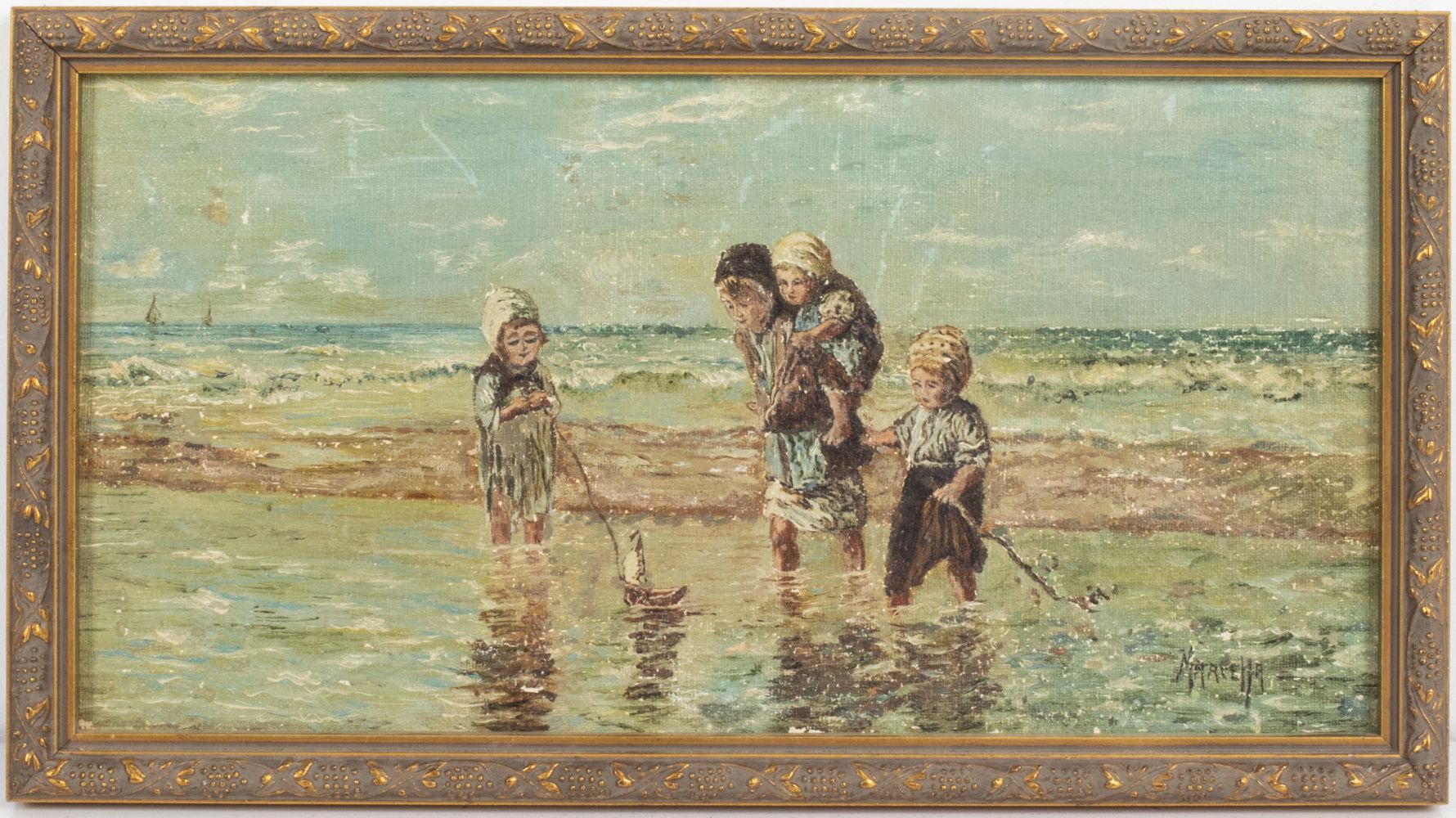 ILLEGIBLY SIGNED "CHILDREN AT
