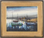 ILLEGIBLY SIGNED "FISHING BOAT