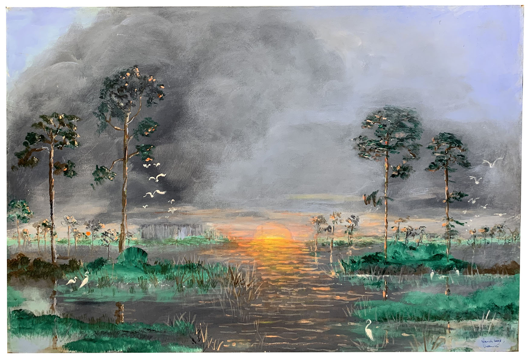 ILLEGIBLY SIGNED FLORIDA WETLANDS