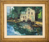 ILLEGIBLY SIGNED IMPRESSIONIST