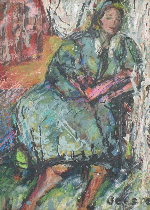 ILLEGIBLY SIGNED IMPRESSIONIST
