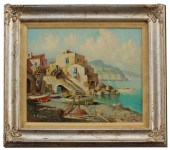 ILLEGIBLY SIGNED ITALIAN COAST