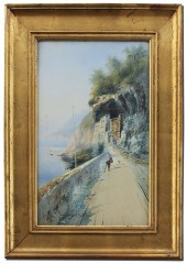 ILLEGIBLY SIGNED ITALIAN COAST
