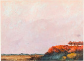 ILLEGIBLY SIGNED LANDSCAPE, 19
