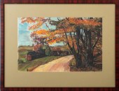 ILLEGIBLY SIGNED LANDSCAPE PAS