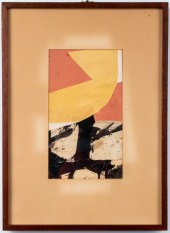 ILLEGIBLY SIGNED MID-CENTURY M