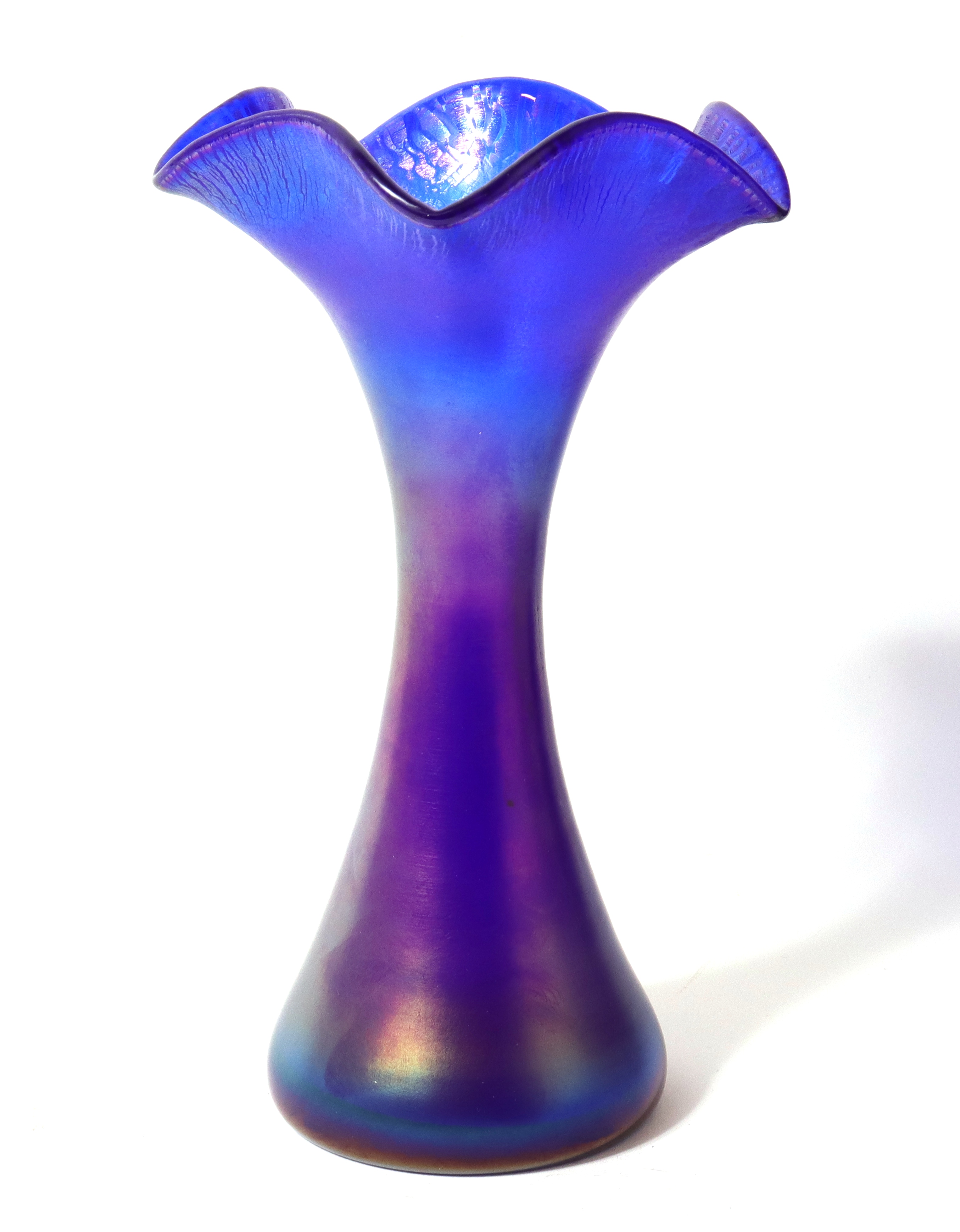 ILLEGIBLY SIGNED MODERN ART GLASS