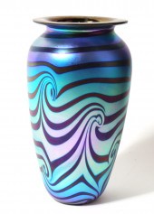 ILLEGIBLY SIGNED MODERN SWIRL