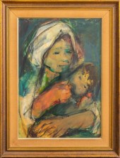 ILLEGIBLY SIGNED MOTHER AND CH